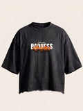 Unisex Black Boxy Fit Tee - Badness