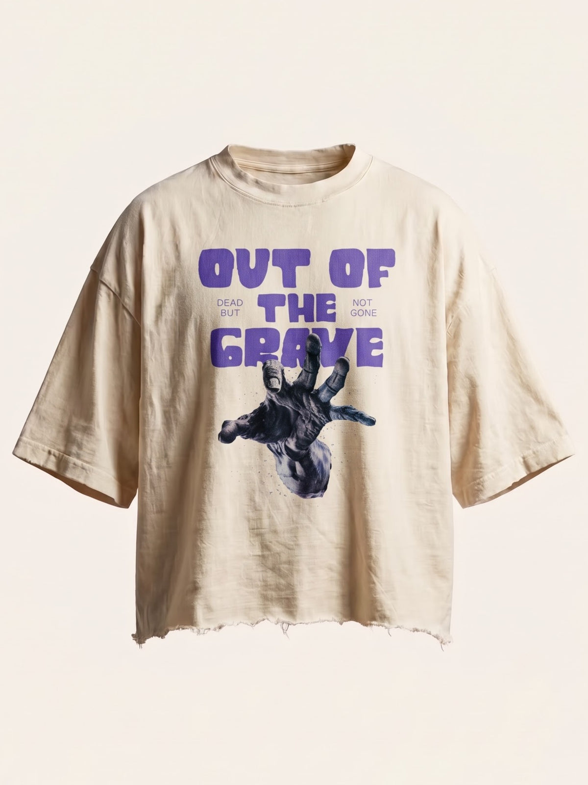 Unisex OffWhite Boxy Fit Tee