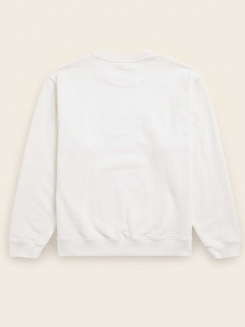 Unisex White Sweatshirt