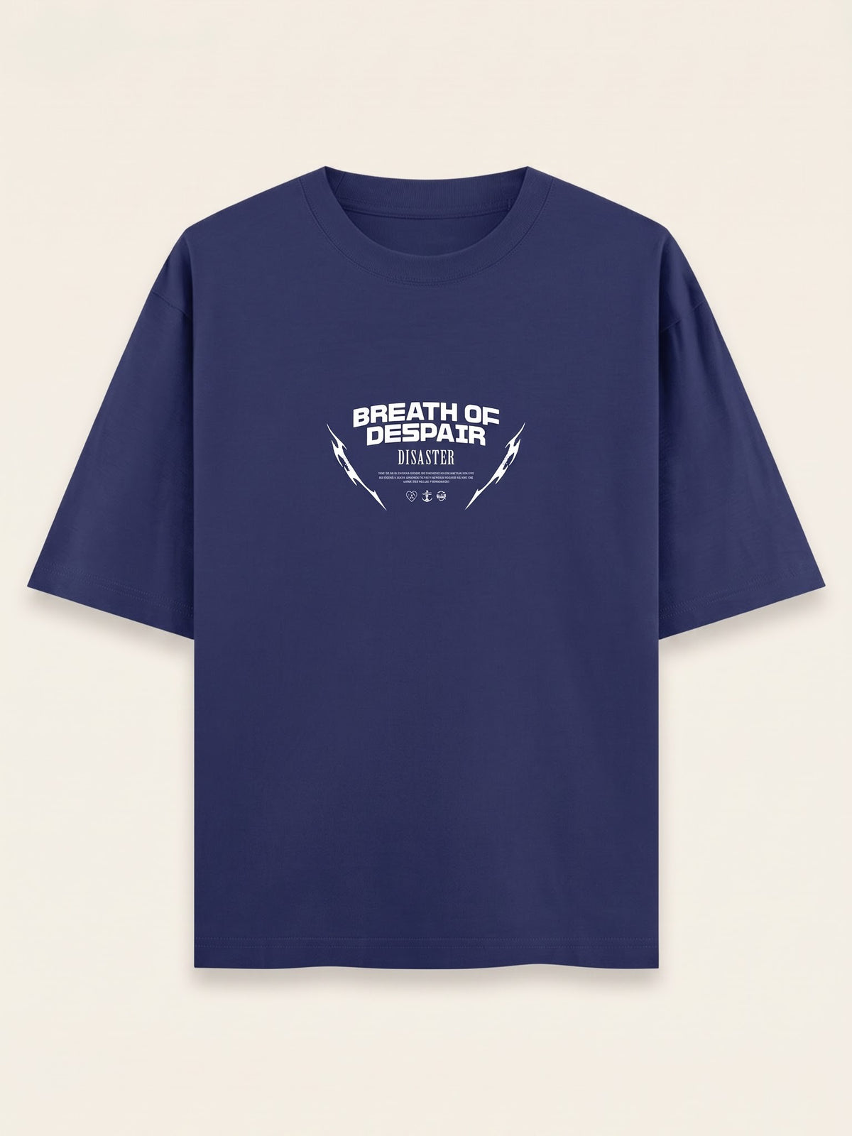 Men's Oversized Graphic Tee - Breath