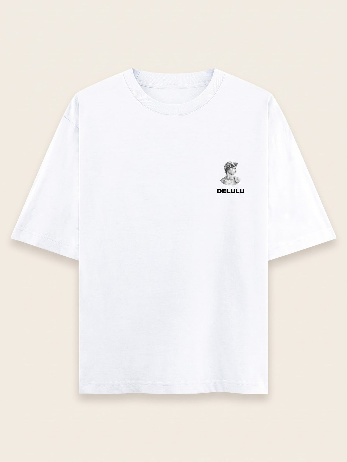 Men's Oversized Graphic Tee - Illusion