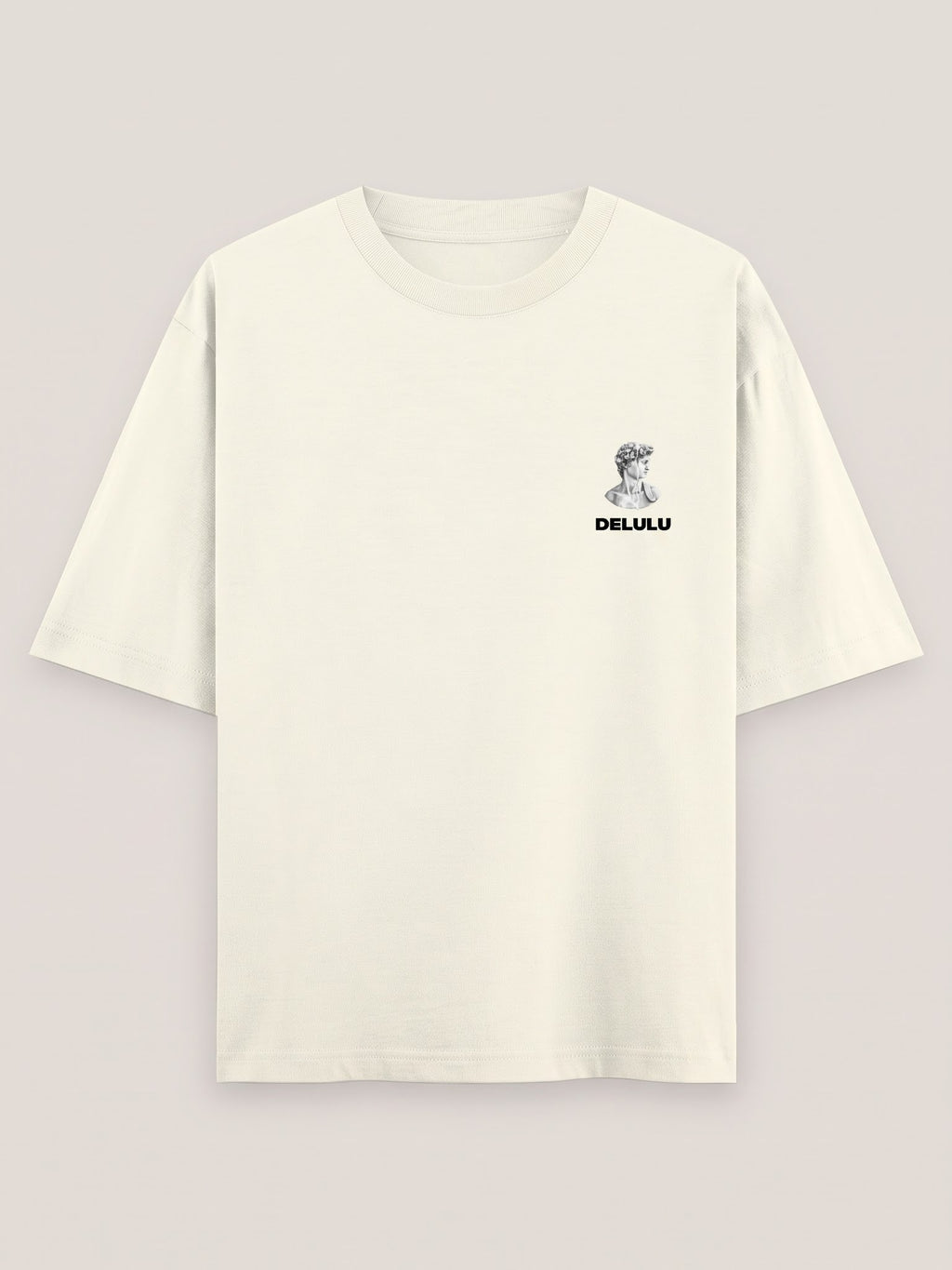 Men's Oversized Graphic Tee - Illusion