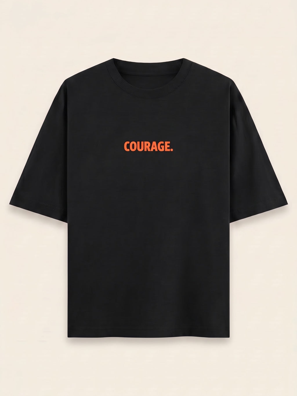 Men's Oversized Graphic Tee - Break the Barriers