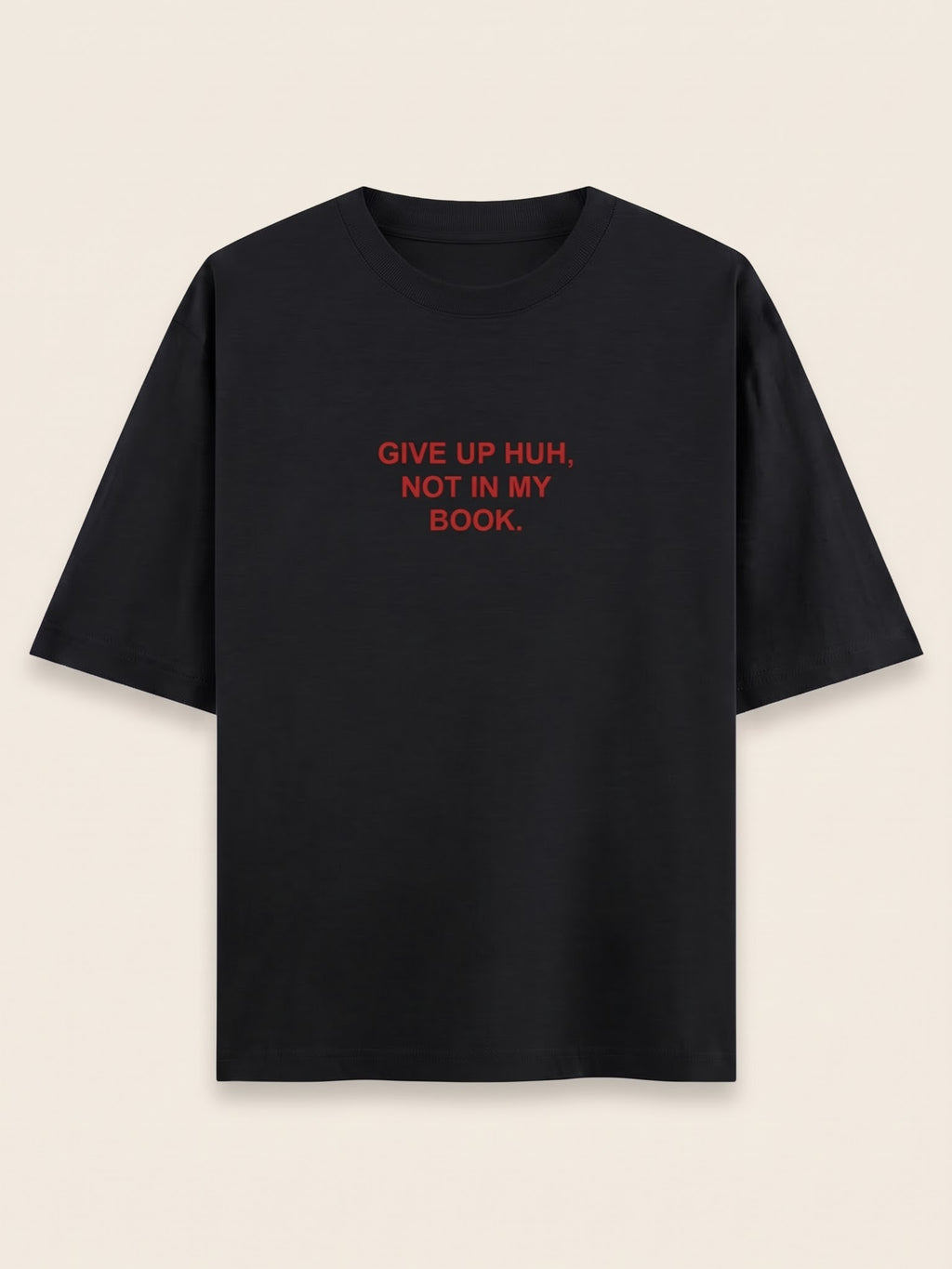 Men's Oversized Graphic Tee - Hustle