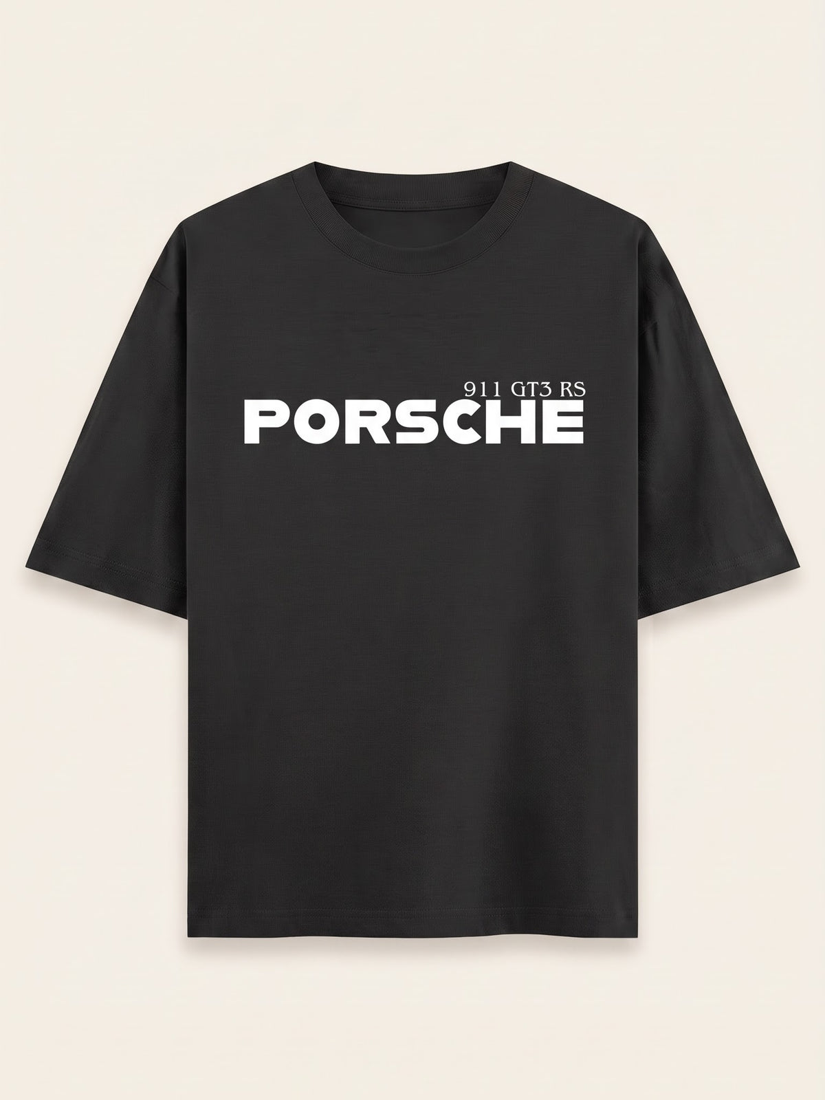 Men's Oversized Graphic Tee - Porsche