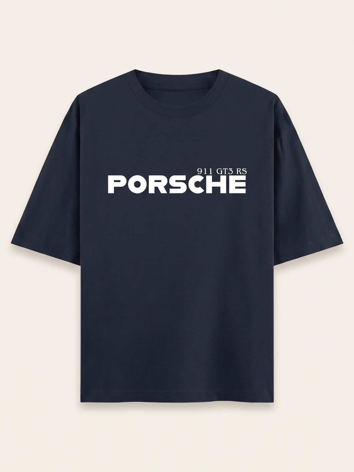 Men's Oversized Graphic Tee - Porsche