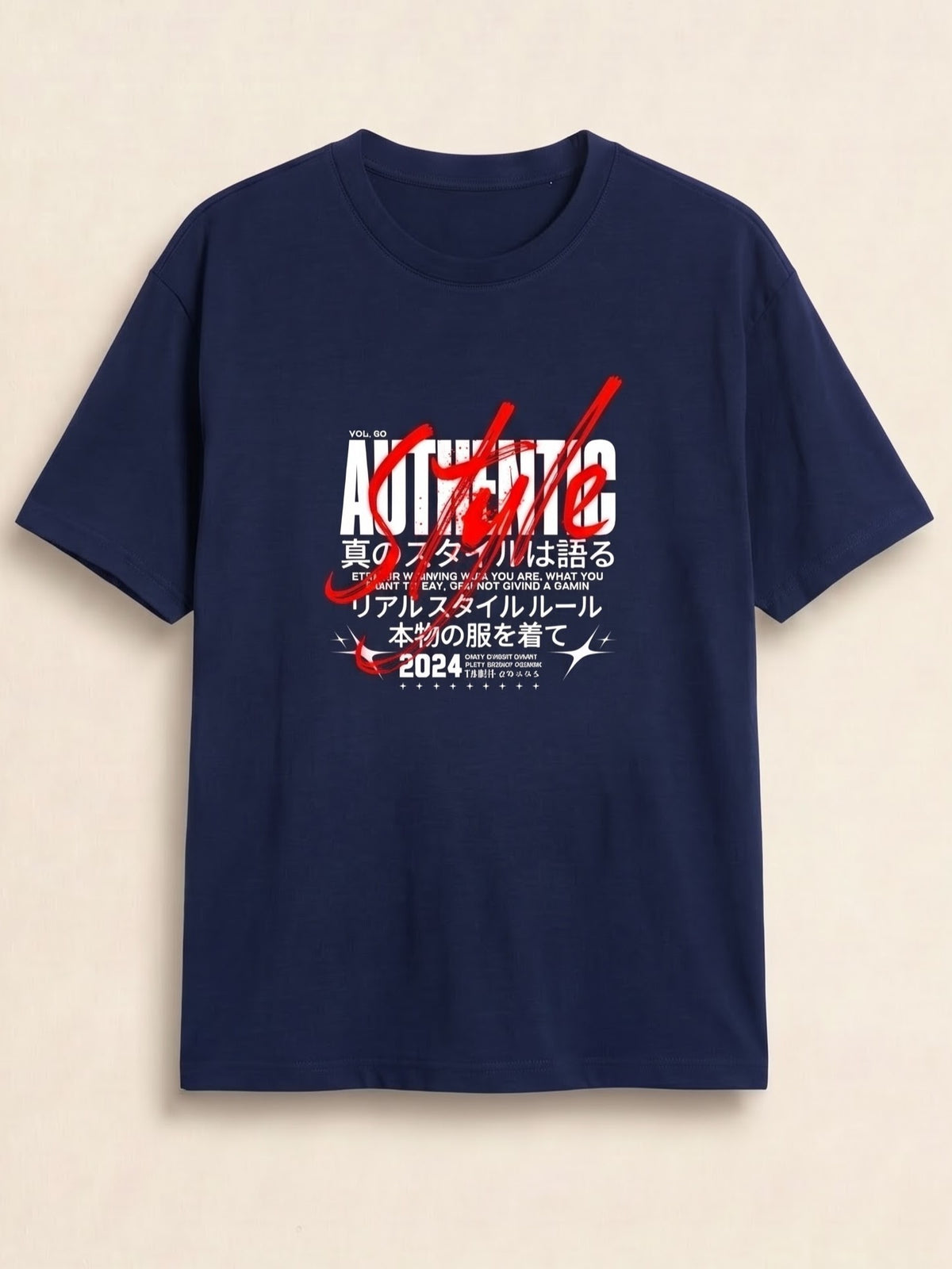 Men's Graphic Tee - Authentic