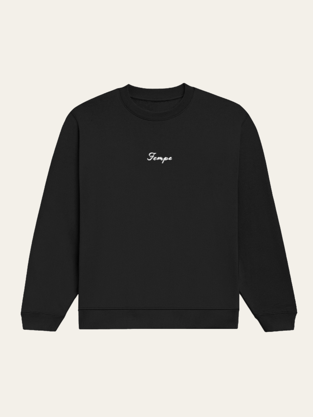 Unisex Black Sweatshirt