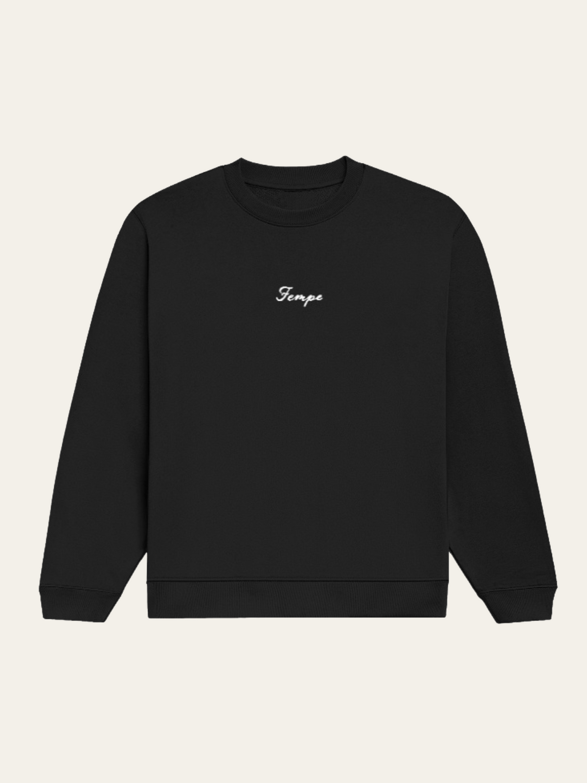 Unisex Black Sweatshirt